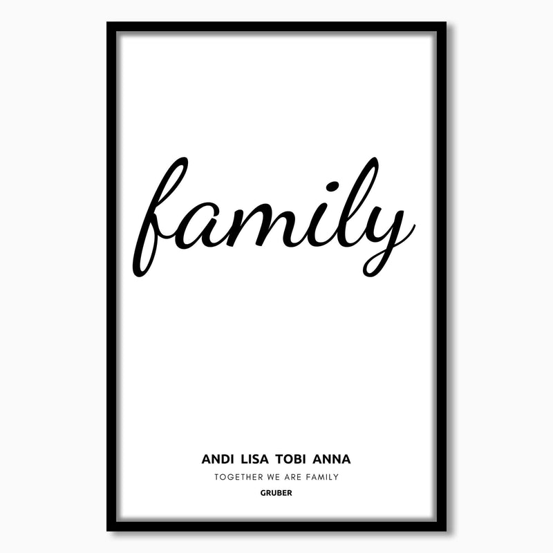 Personalisiertes Bild "FAMILY1"