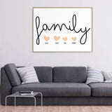Personalisiertes Bild "FAMILY"