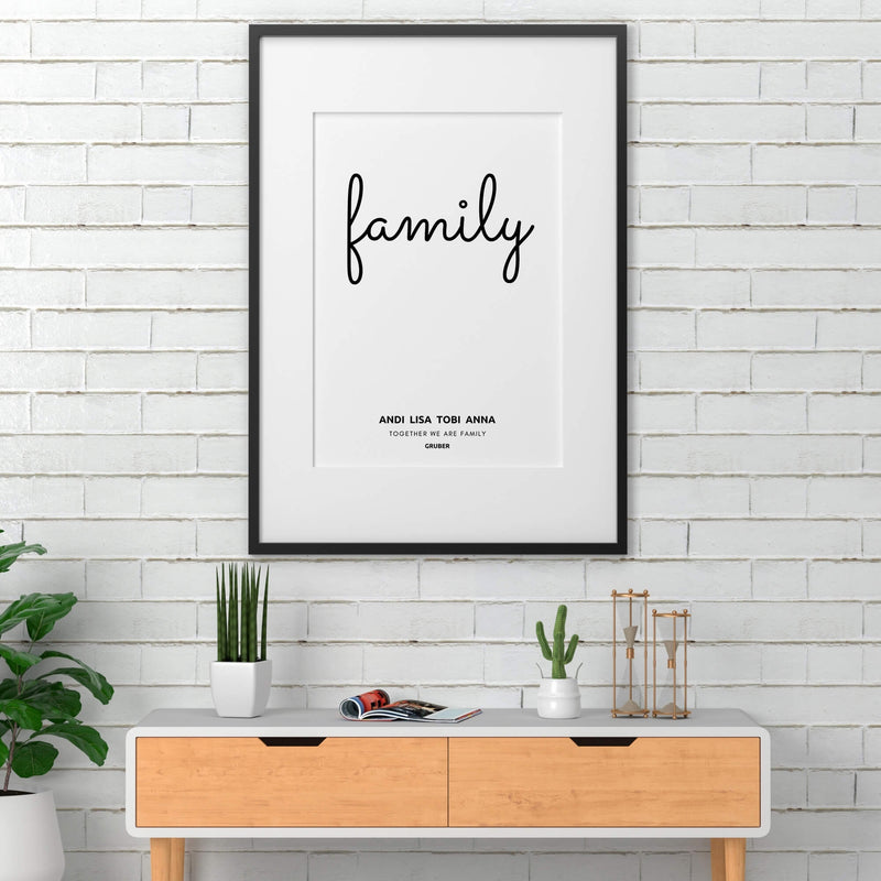 Personalisiertes Bild "FAMILY2"