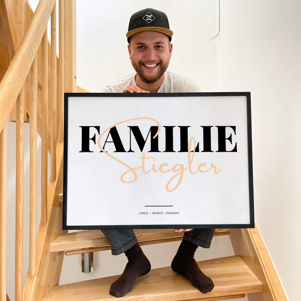 Personalisiertes Bild "FAMILIE"